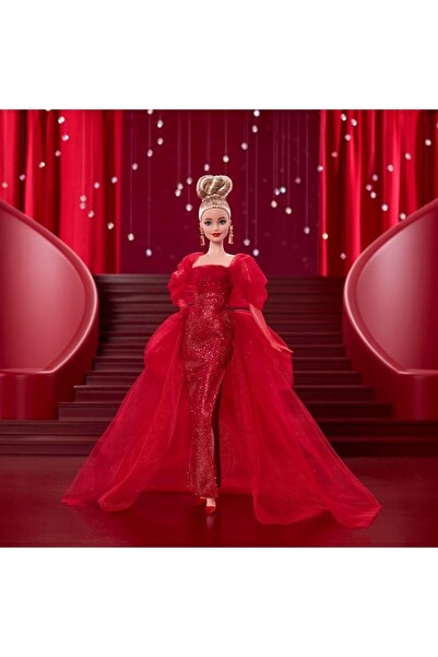 Cici Oyuncak Işıltılı Kırmızı Tül Elbiseli Signature Bebek 80. yıl Özel Kolek...