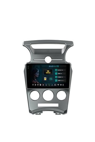 HUB64 Navigatie 2K Kia Carens (2007-2011), 8GB RAM, Android 13, Octacore, Slo...