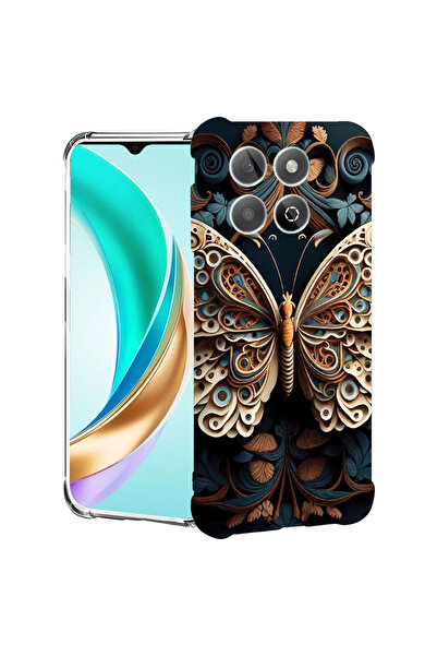 bestcase Carcasă spate antișoc pentru Honor X8C, Beauty Butterfly, 1988221 AS...