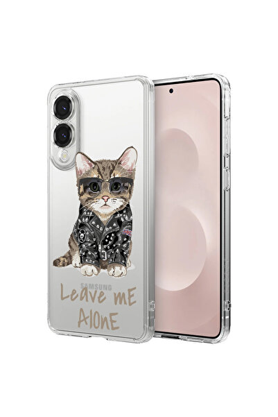 bestcase Carcasă spate antișoc pentru Samsung Galaxy S25 Edge, Leave Me Alone...