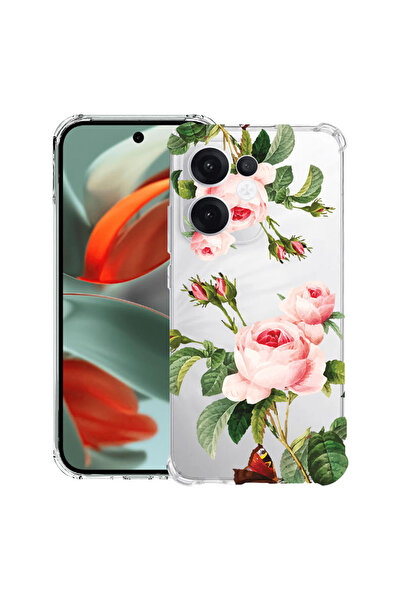 bestcase Carcasă spate antișoc pentru OPPO Reno13 F 5G, roz, 1988247 AS 172