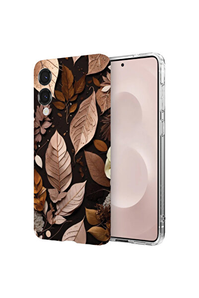 bestcase Carcasă spate antișoc pentru Samsung Galaxy S25 Edge, model pene de ...