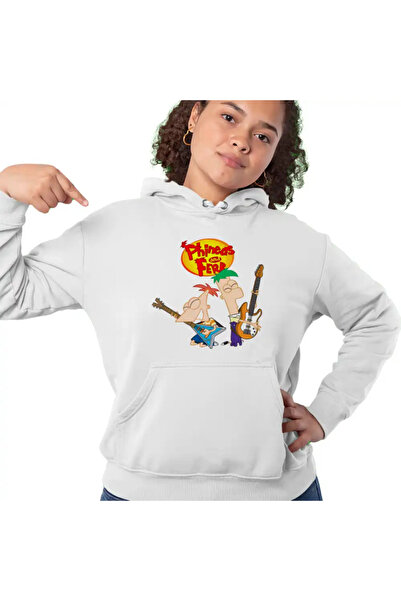 OEM Hanorac Femei Phineas and Ferb Chitara Trupa