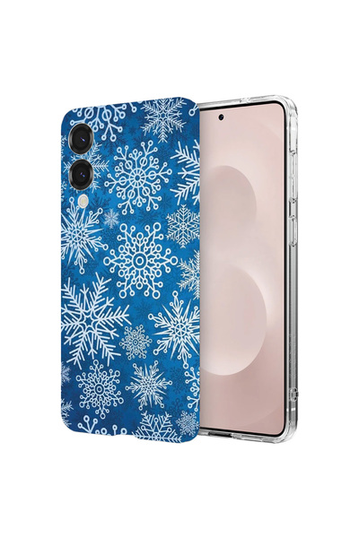 bestcase Αντικραδασμική θήκη πλάτης για Samsung Galaxy S25 Edge, χειμερινό σχ...