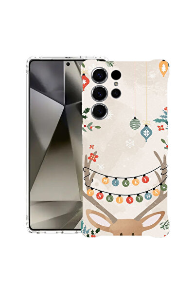 bestcase Αντικραδασμική θήκη πλάτης για Samsung Galaxy S25 Ultra, Χριστούγενν...