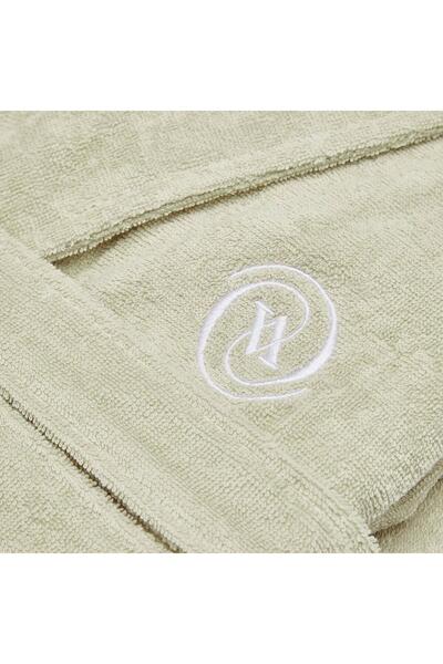 Vakko Cotton Bathrobe Beige M400339495