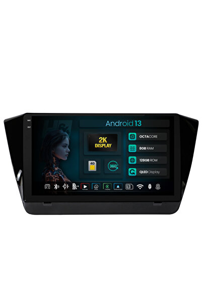 HUB64 Navigatie 2K Skoda Superb 3 (2015+), 8GB RAM, Android 13, Octacore, Slo...