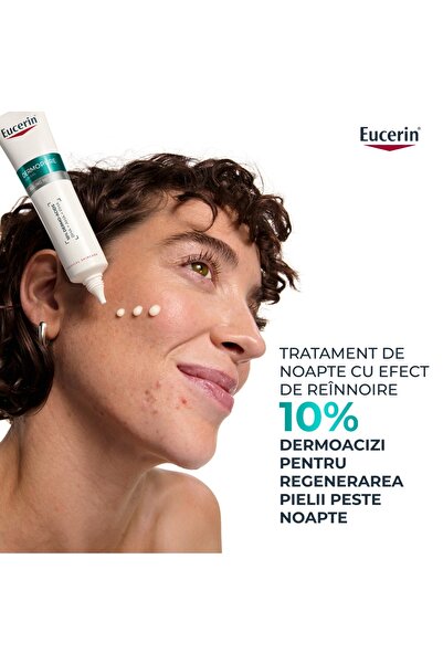 Eucerin Dermo Pure Salicylic Acid Night Exfoliating Treatment, Eucerin, 40 ml
