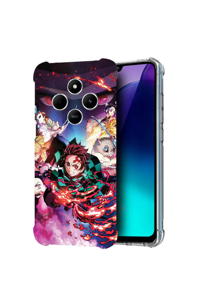 bestcase Carcasă spate antișoc pentru Poco C75 / Redmi 14C / A4, Demon Slayer...