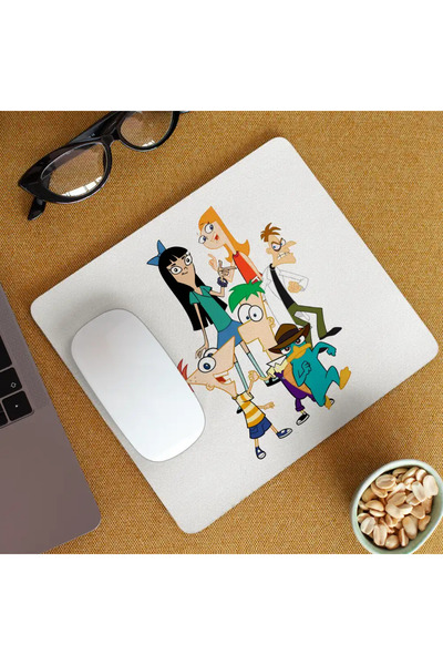 OEM Mousepad Phinead Ferb The Whole Cartoon Gang