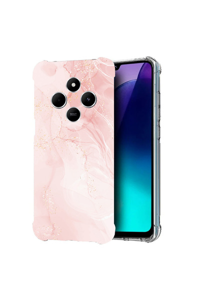bestcase Carcasă spate antișoc pentru Poco C75 / Redmi 14C / A4, roz pastel, ...