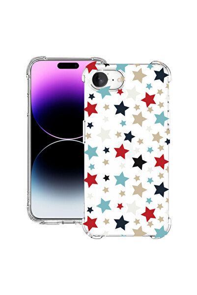 bestcase Carcasă spate antișoc pentru Apple iPhone 16e, Stele, 1988231 AS 146