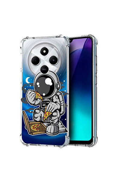 bestcase Carcasă spate antișoc pentru Poco C75 / Redmi 14C / A4, Astronaut Pi...