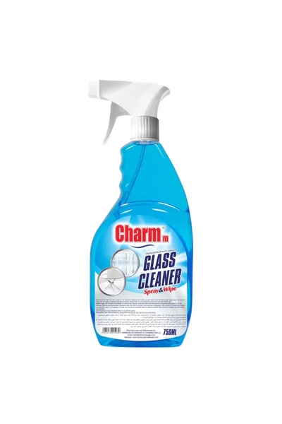 ACE منظف ​​النوافذ والزجاج من تشارم (750 مل، أزرق)