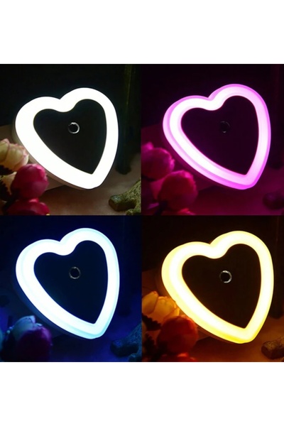 KIZILELMADA LED Enerji Tasarruflu Karanlık Sensörlü Prize Takılan Gece Lambası