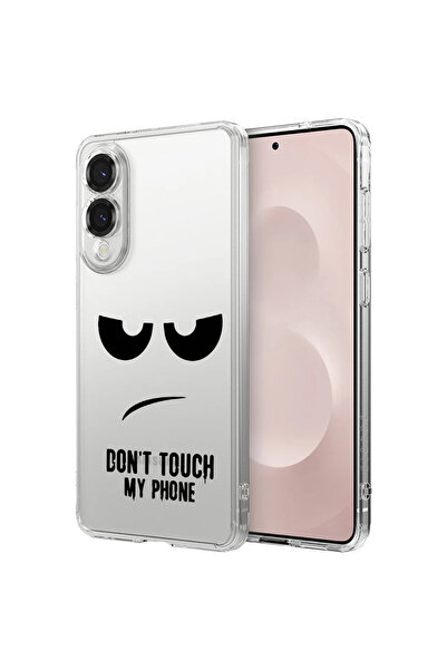 bestcase Carcasă spate antișoc pentru Samsung Galaxy S25 Edge, Nu atinge telefonul meu, 1988287 AS 90