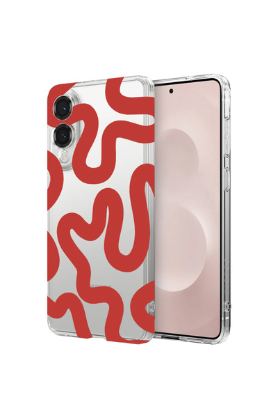 bestcase Carcasă spate antișoc pentru Samsung Galaxy S25 Edge, linie abstract...