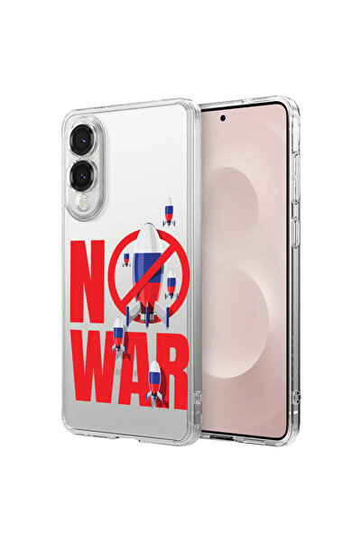 bestcase Carcasă spate antișoc pentru Samsung Galaxy S25 Edge, No War, 198828...