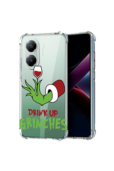 bestcase Αντικραδασμική θήκη πίσω μέρους για Poco X7 Pro 5G, Grinches - Drink...