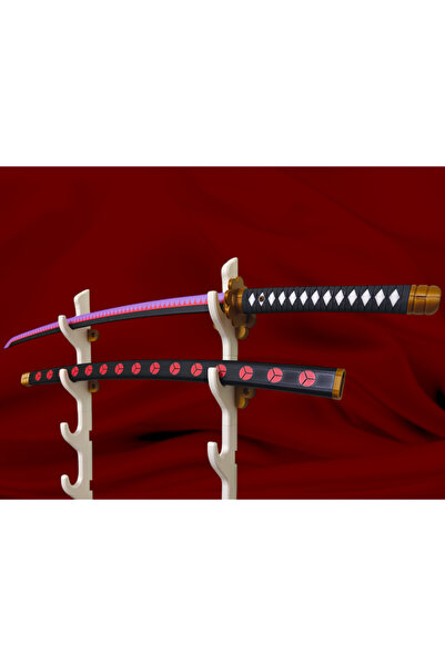 GRAT3D Zoro Shusui Katana 115 cm | One Piece | Sabit Model | Kın Dahil | Stan...