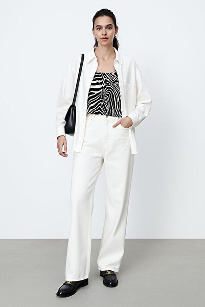 Ltb Glenna Oversized Jean Shirt