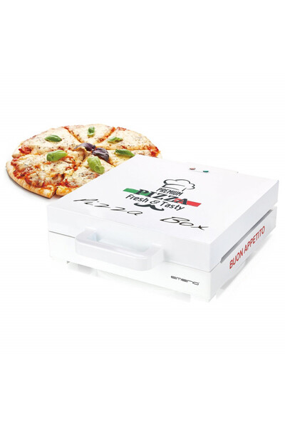 Emerio Pizza maker PB-115331, 1200W, 30 cm, Top and bottom heating, White