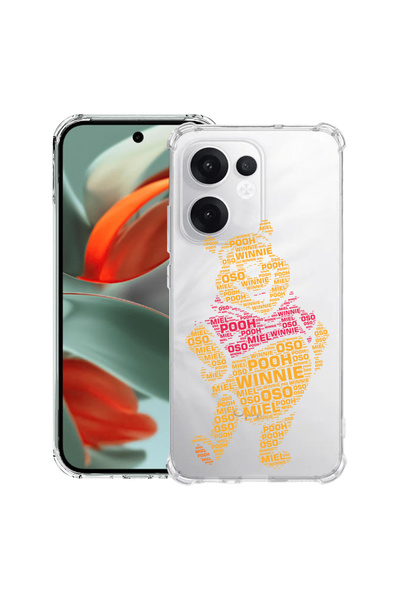 bestcase Carcasă spate antișoc pentru OPPO Reno13 F 5G, Calligraphy Pooh, 198...