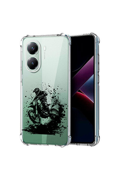 bestcase Αντικραδασμική θήκη πλάτης για Poco X7 Pro 5G, MotoCross, 1988230 AS...