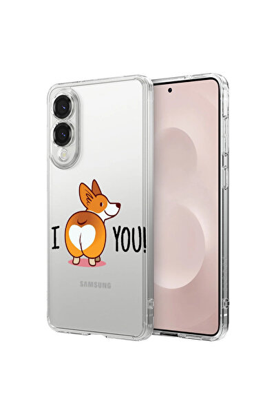 bestcase Αντικραδασμική θήκη πλάτης για Samsung Galaxy S25 Edge, Sweet doggy ...