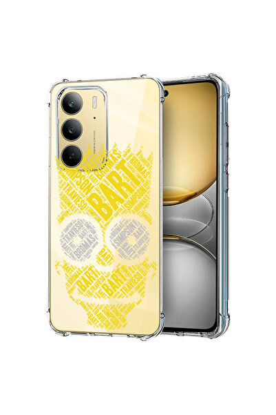 bestcase Carcasă spate antișoc pentru Realme 14x 5G, Caligrafie Bart Simpons,...