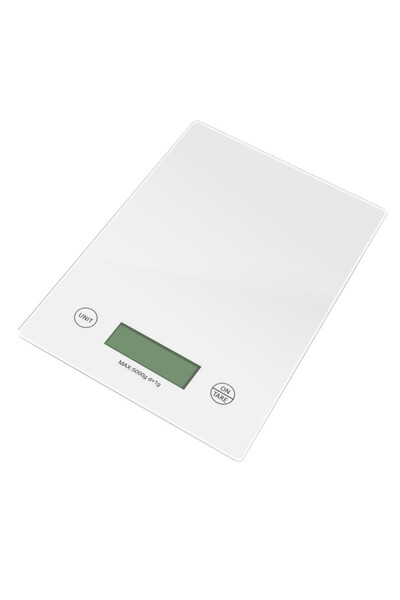 rosberg Kitchen Scale Premium RP51651K, 5 kg, g/ml/lb/oz, TARE, White