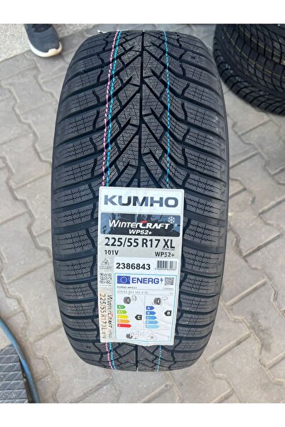 Kumho 225/55R17 WP52 101V KIŞLIK LASTİK 2025 TARİHLİ