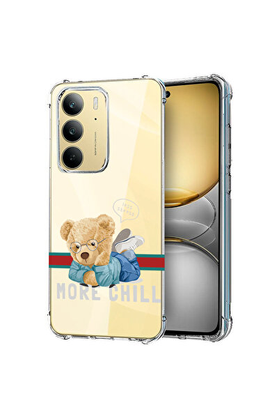 bestcase Carcasă spate antișoc pentru Realme 14x 5G, More Chill Teddy Bear, 1...