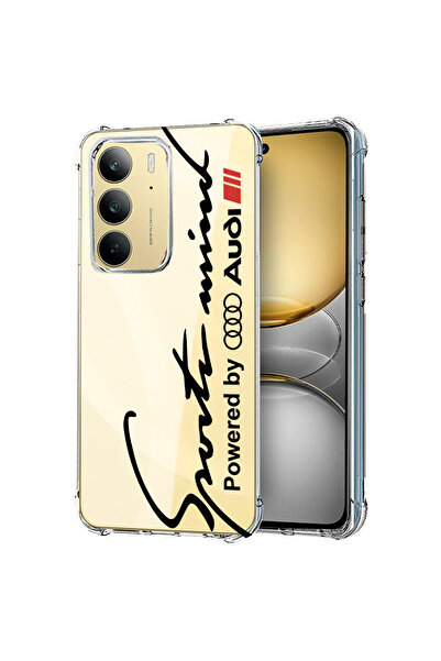 bestcase Carcasă spate antișoc pentru Realme 14x 5G, alimentată de Audi, 1988...