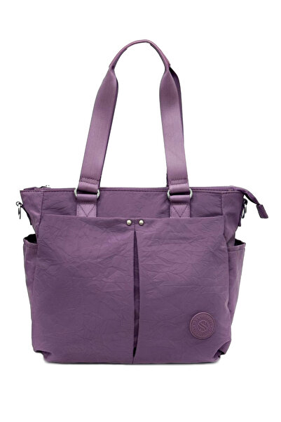 Sanmorris Γυναικεία τσάντα ώμου με πολλές τσέπες μεσαίου μεγέθους καθημερινή ...