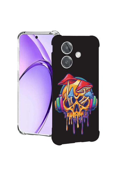 bestcase Carcasă spate antișoc pentru Oppo A60 5G / A40 / A40M, model ciuperc...