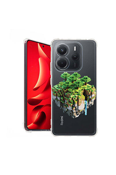 bestcase Carcasă spate antișoc pentru Xiaomi Redmi Note 14 5G, Minecraft, 193...