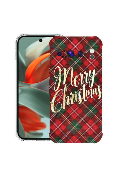 bestcase Carcasă spate antișoc pentru Google Pixel 9 Pro XL, Crăciun Fericit,...