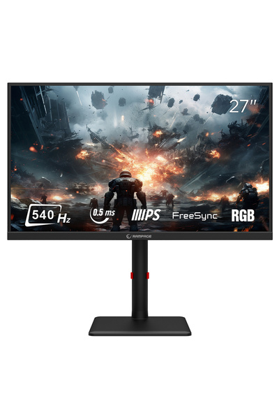 Rampage PRIME PR27R540FH 27 540Hz 0,5ms Fast IPS FHD Freesync RGB Pivot PC Flat Oyuncu Monitörü