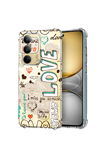 bestcase Αντικραδασμική πίσω θήκη για Realme 14x 5G, Love, 1988297 AS 25