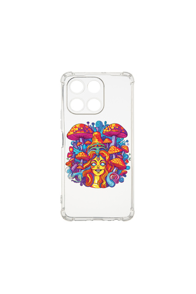 bestcase Carcasă spate antișoc pentru Honor 200 Smart, Dream Colors Mushrooms...