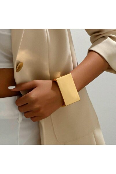 Pursehuit Brățară aurie, formă minimalistă, Patti C9