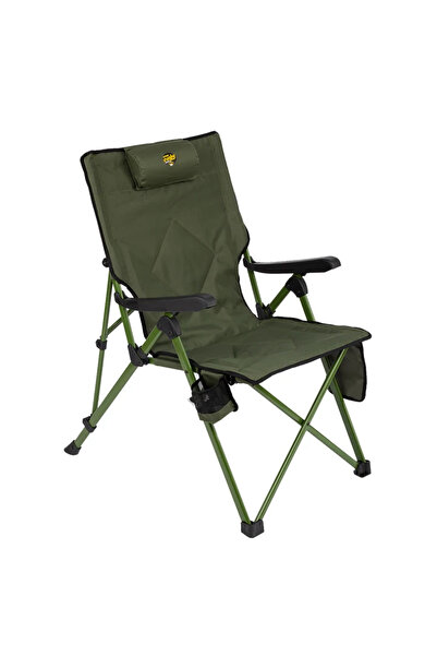 Funky Chairs Comfort 3 Kademeli Katlanabilir Kamp Sandalyesi – Haki