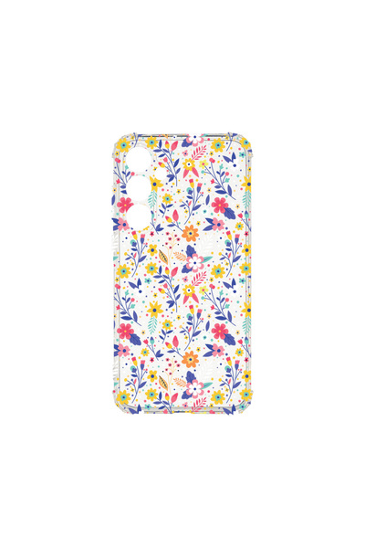 bestcase Αντικραδασμική θήκη πίσω μέρους για Samsung Galaxy A16, μοτίβο λουλο...