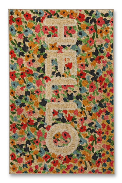 Rugs Modern Halı MOSSO HELLO Yazılı Desen Dekoratif Halı mosso640