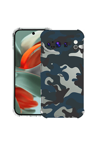 bestcase Carcasă spate antișoc pentru Google Pixel 9 Pro XL, camuflaj, 194601...
