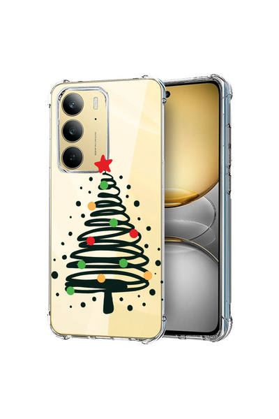 bestcase Carcasă spate antișoc pentru Realme C75, Brad de Crăciun, 1988296 AS...