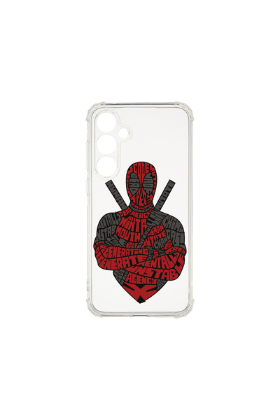 bestcase Carcasă spate antișoc pentru Samsung Galaxy A16, Calligraphy Dead Red, 1925009 AS 1520