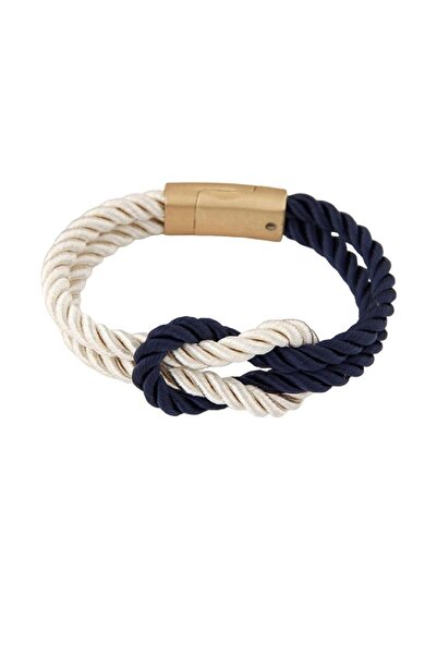 Pursehuit Brățară bleumarin, stil marinaresc, cu nod, Anais C1