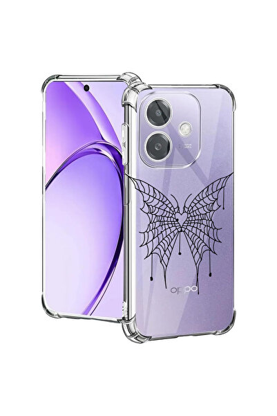 bestcase Carcasă spate antișoc pentru Oppo A60 5G / A40 / A40M, Butterfly, 20...